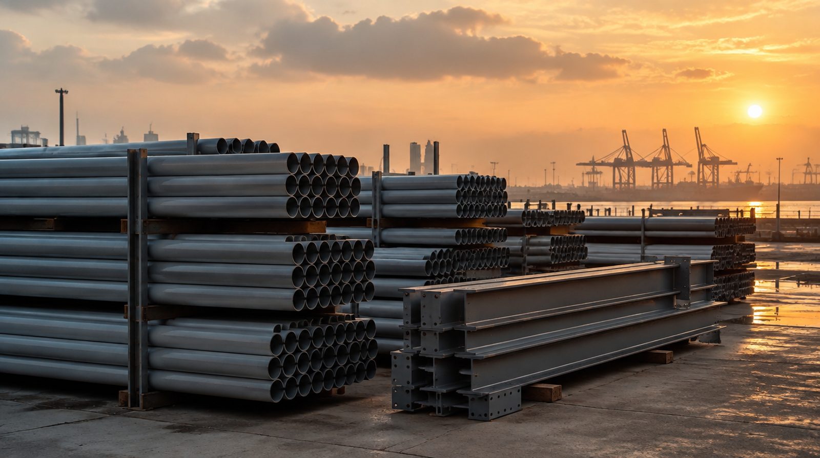 Steel coating in Houston, Texas